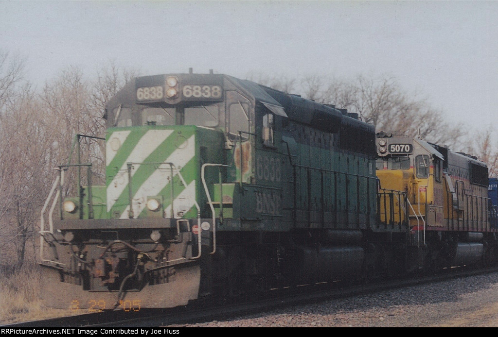 BNSF 6838 East